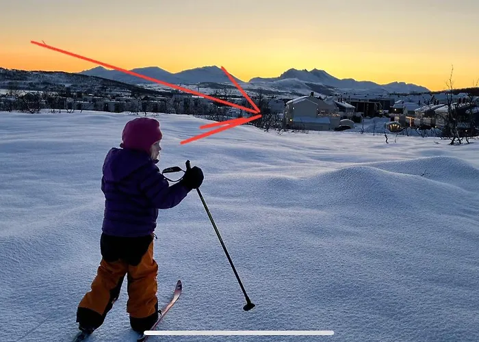 Kvaløya Arctic Retreat - In Beautiful Kvaløya, Privat overnatting Tromsø